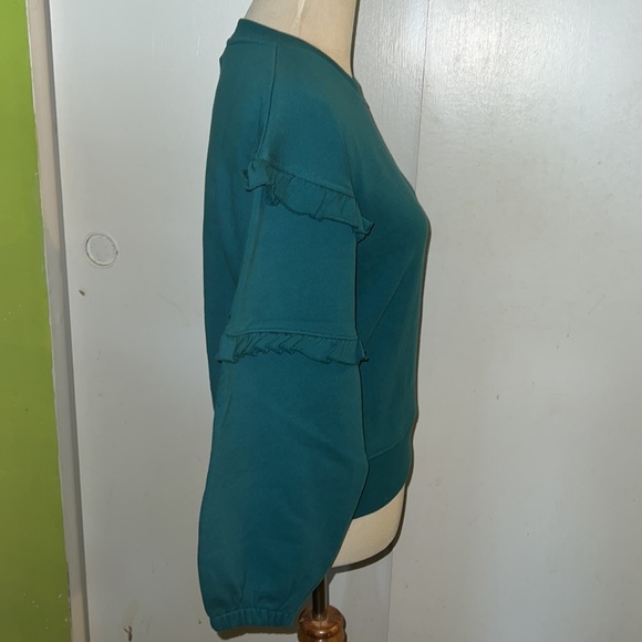 Rebecca Minkoff teal top - Picture 4 of 12